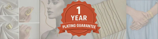 Why We Offer a 1-Year Plating Guarantee on Our Jewelry