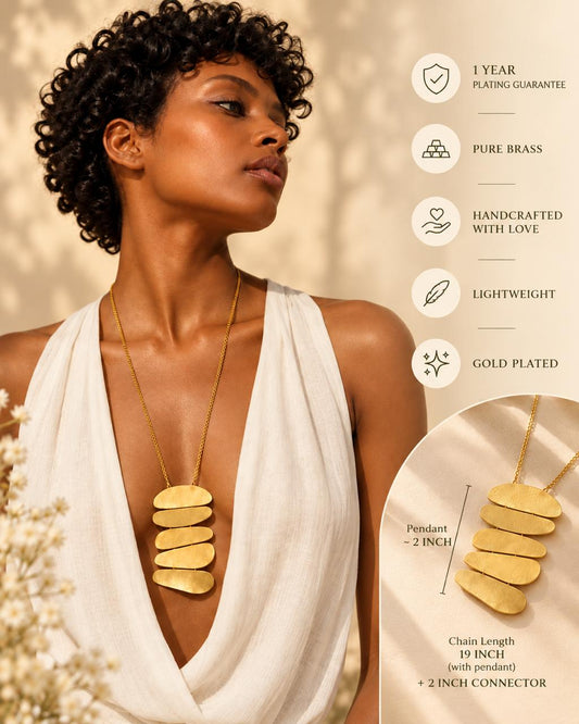 Padma 20” long Statement Neckpiece