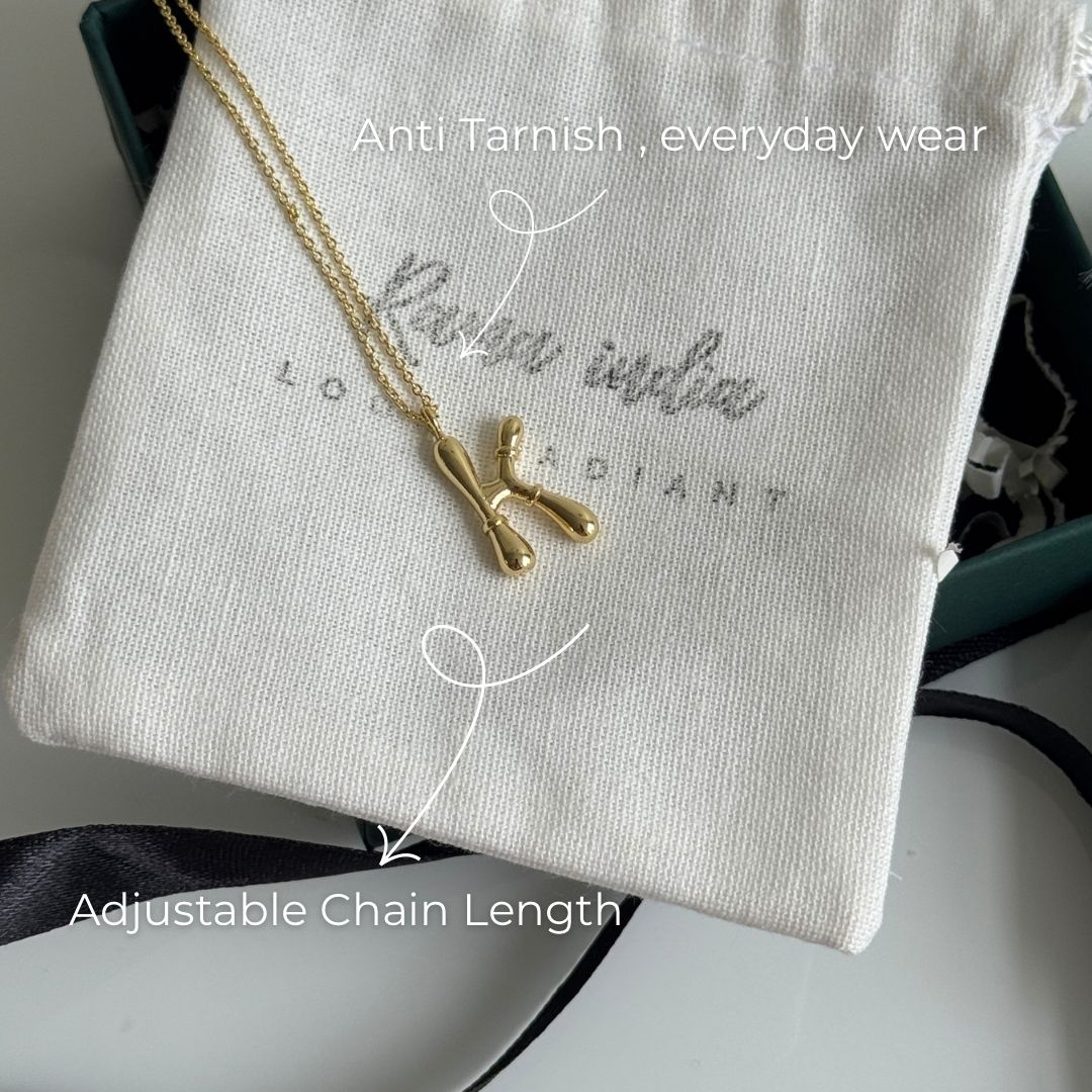 Stylish Big Initial Pendant (Made on order )