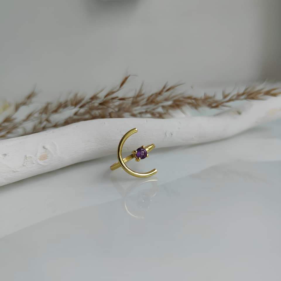 Crescent Ring