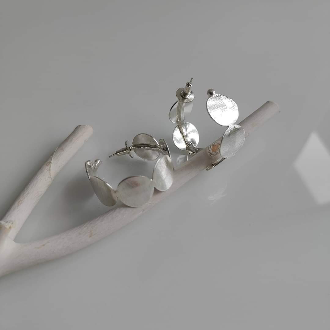 Stella Hoops Silver