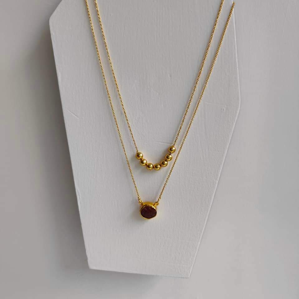 Valeria Layered Neckpiece