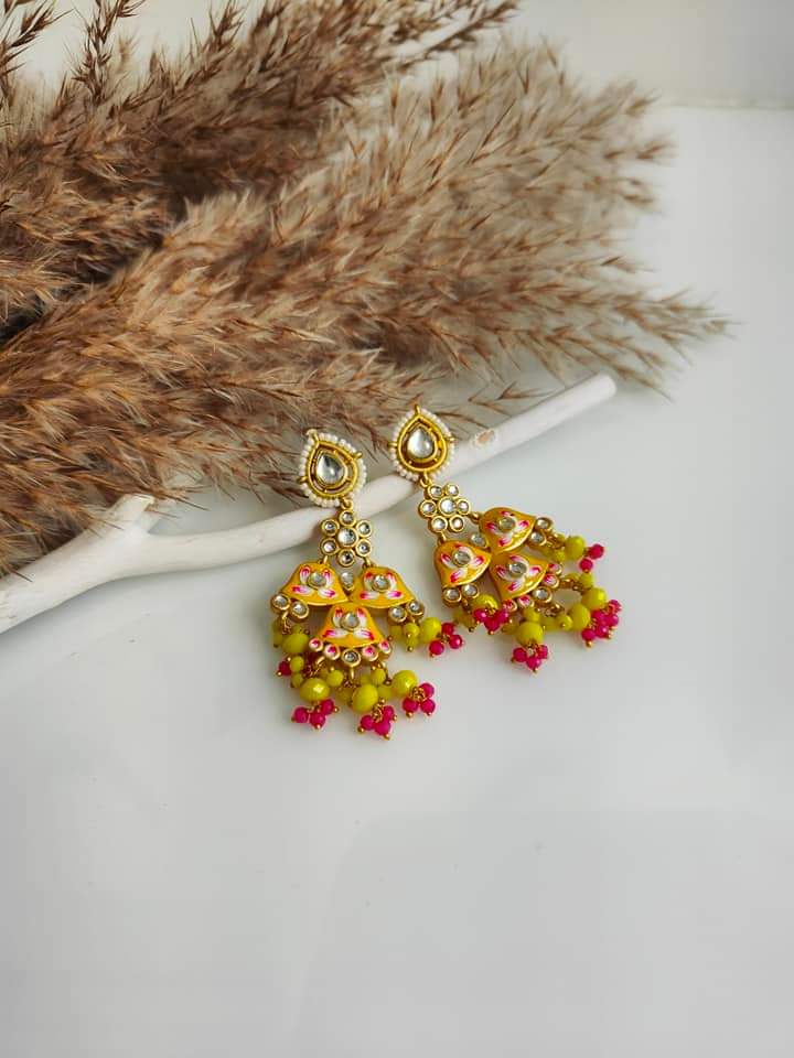 Diya Traditional Earrings