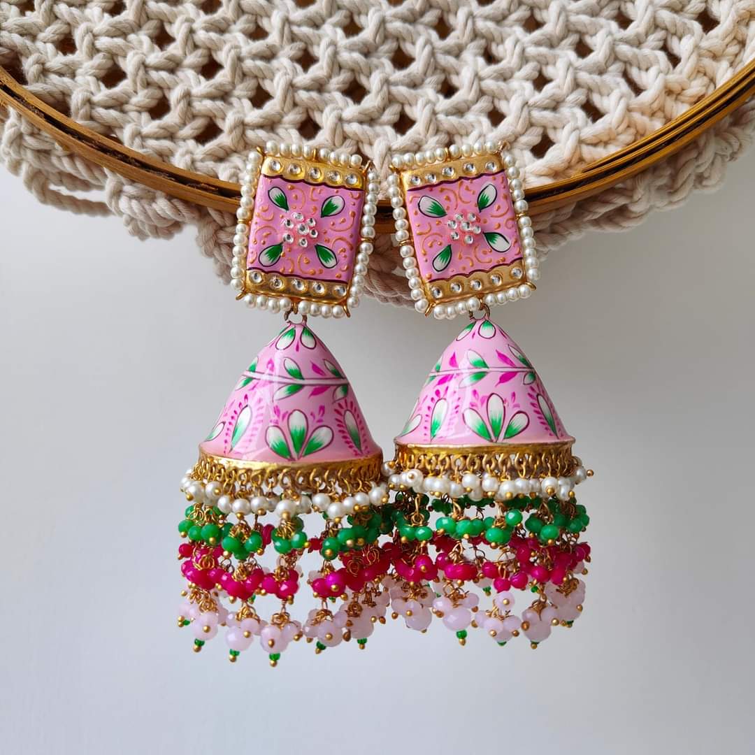 Ponderous Tulip Jhumka