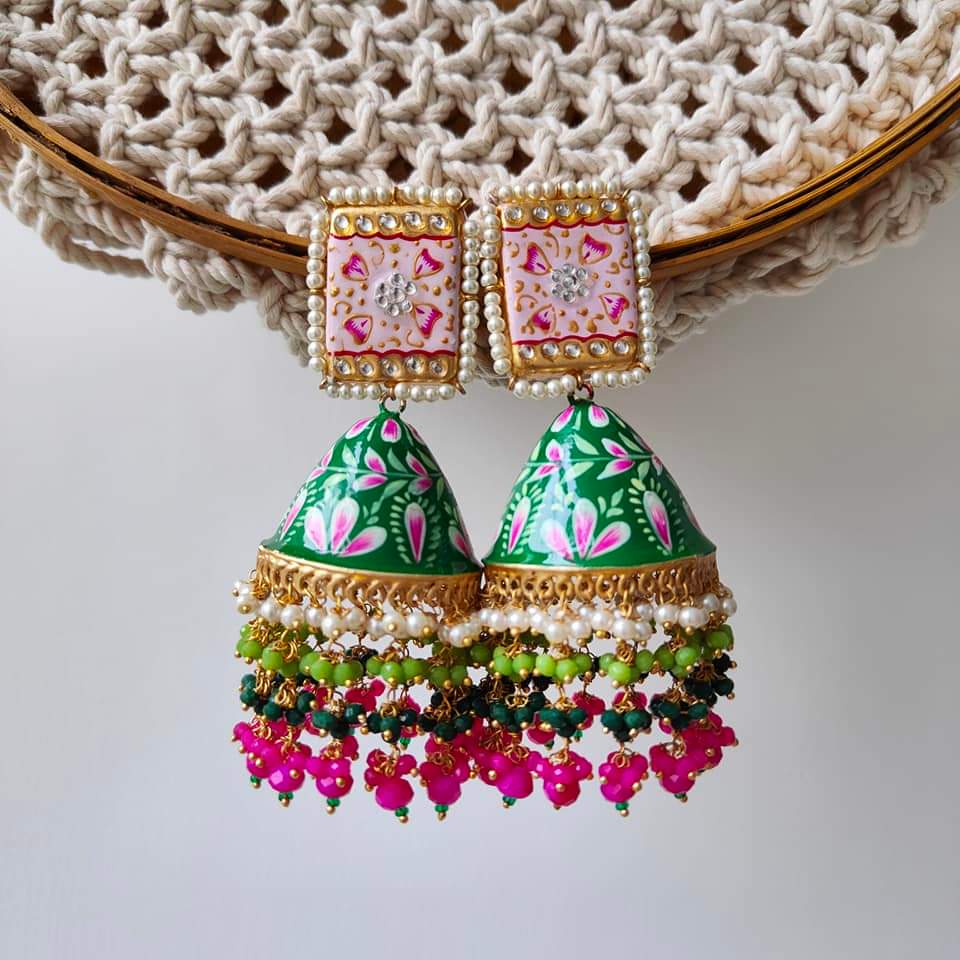 Ponderous Tulip Jhumka