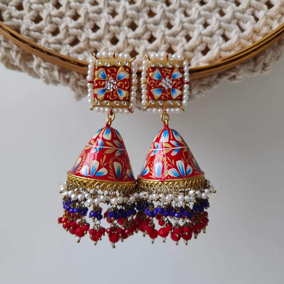 Ponderous Tulip Jhumka
