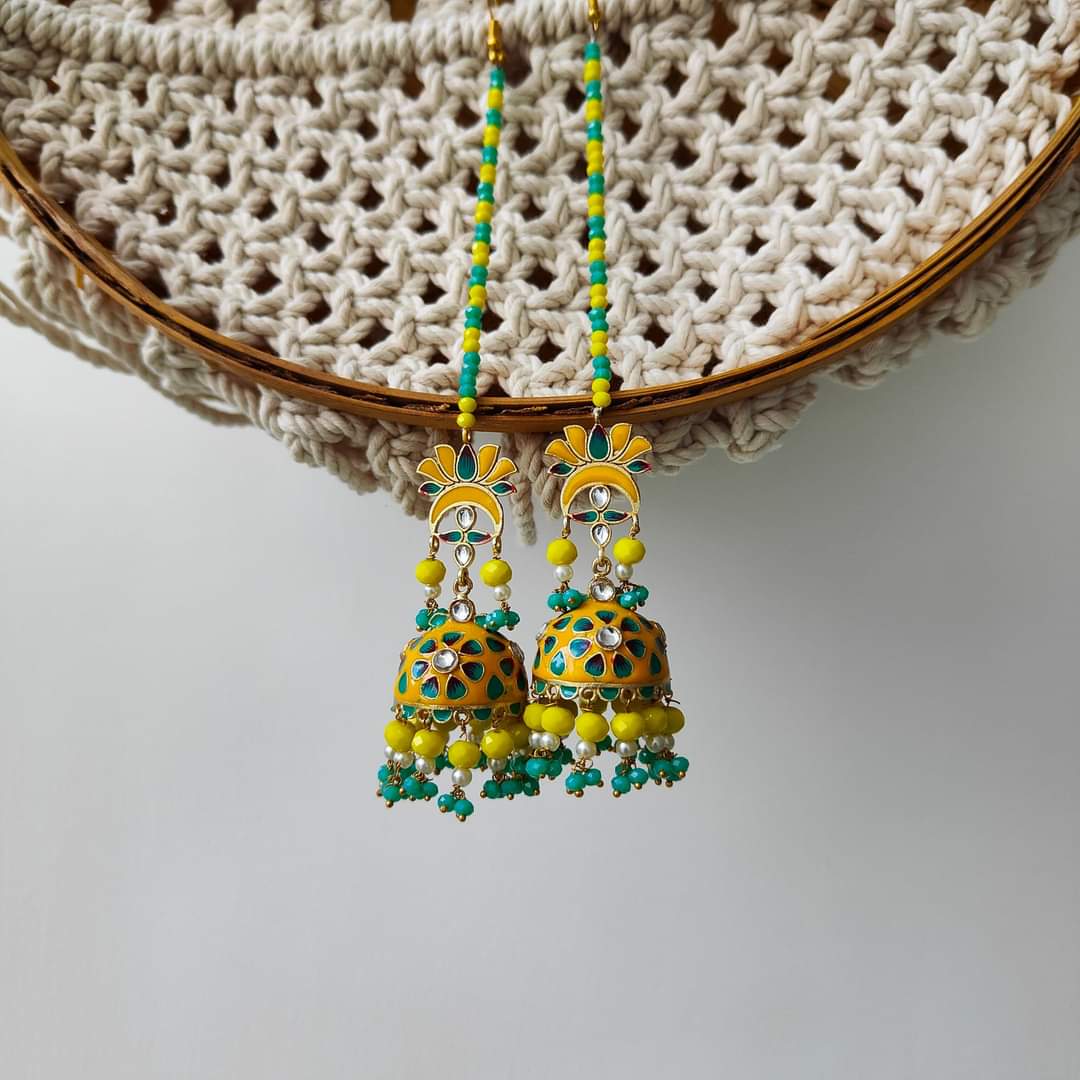 Taarini Traditional Earrings without Kanauti