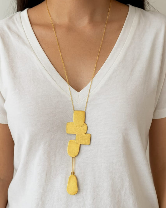 Block 20” Long Statement Neckpiece