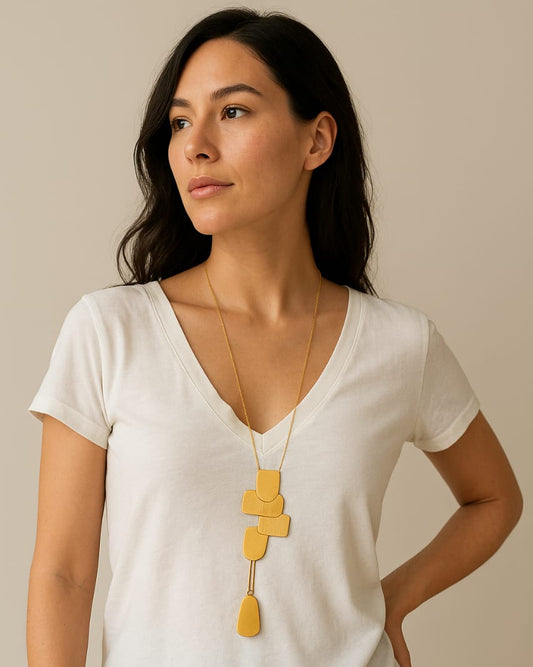 Block 20” Long Statement Neckpiece