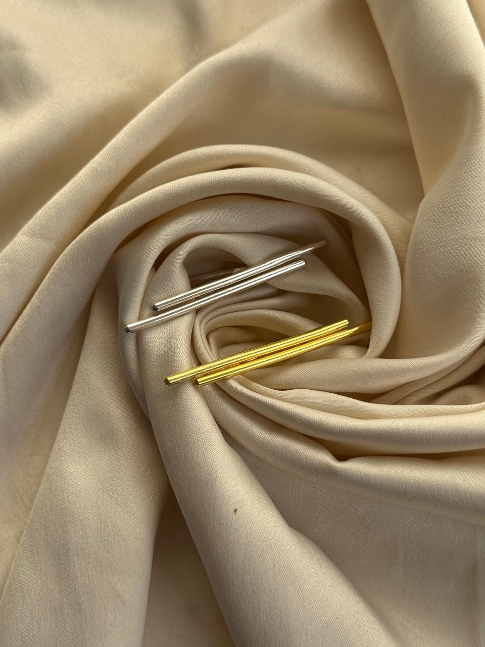 Double Bar Adjustable Ring Duo