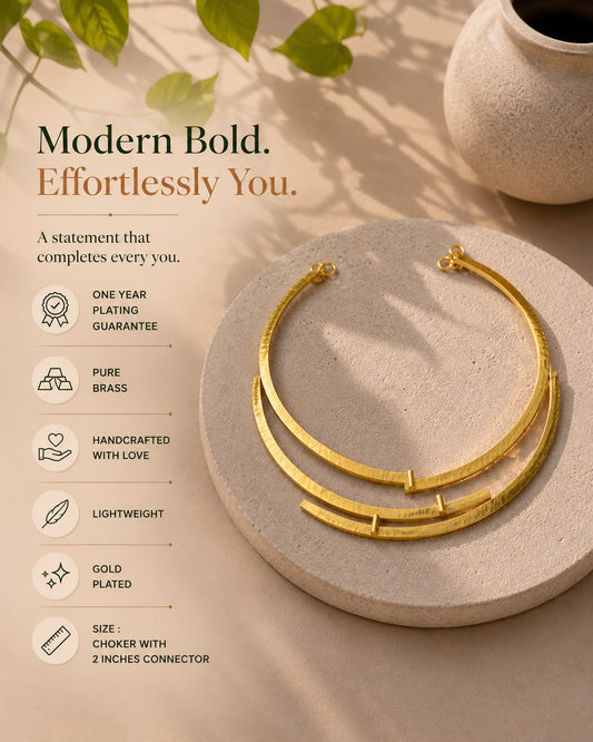 Maze Hasli Statement Neckpiece