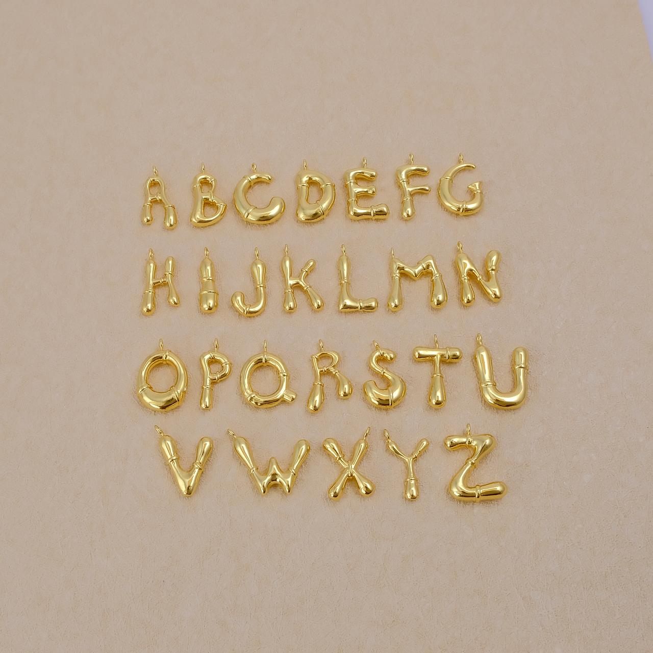 Stylish Big Initial Pendant (Made on order )