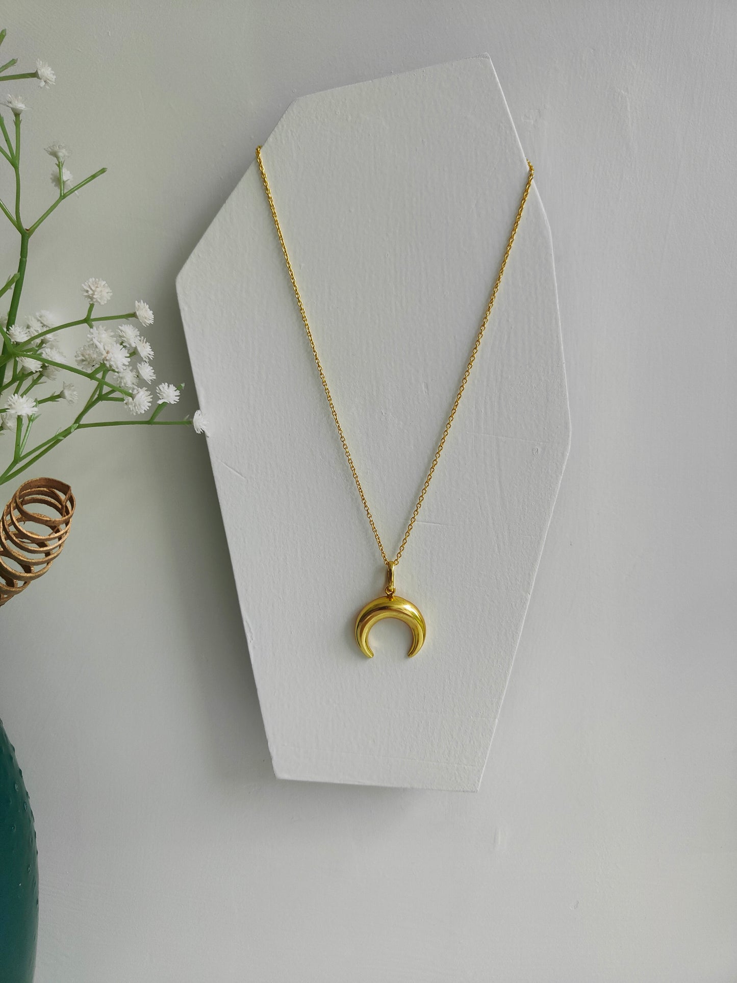 Crescent Moon Pendant