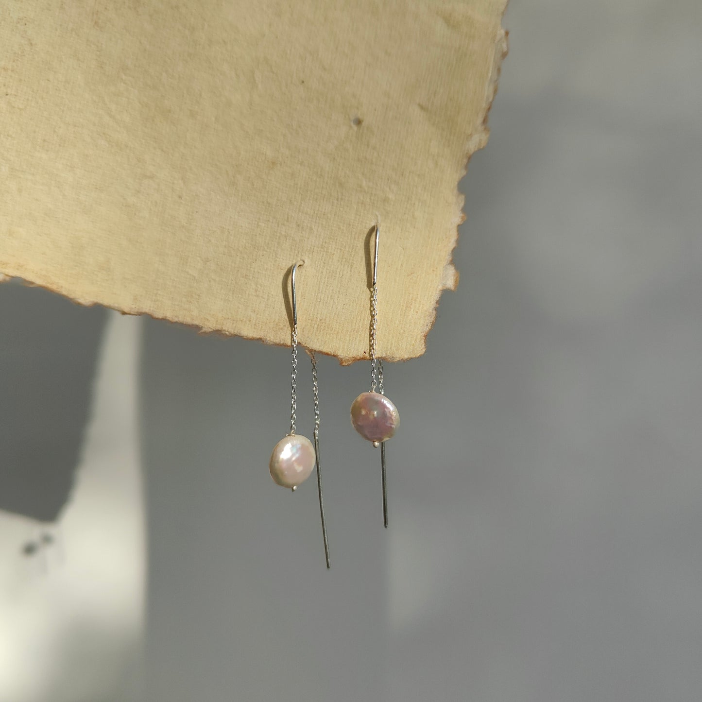 Pearl Threader Silver