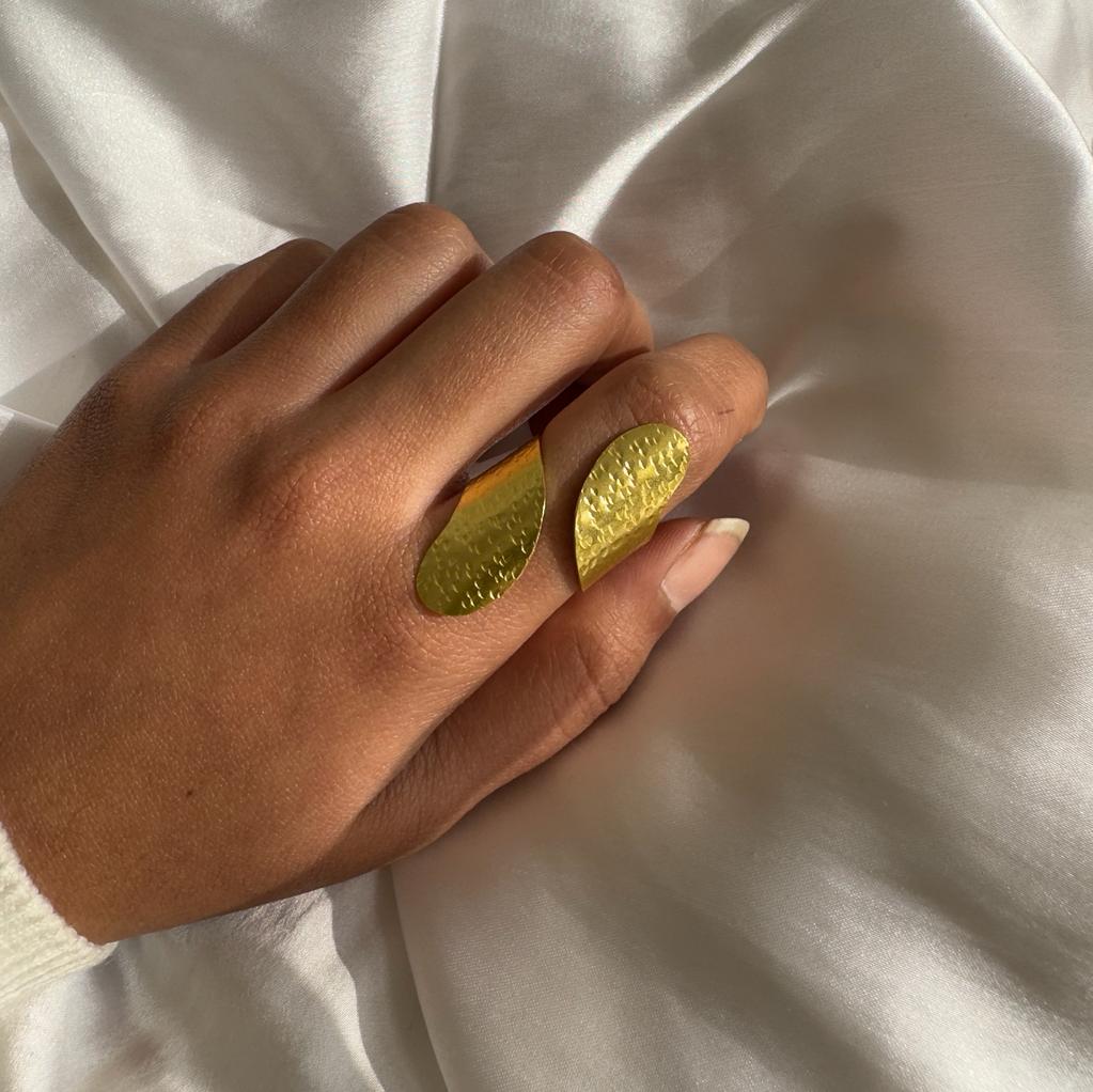 Diverge Adjustable Ring Golden
