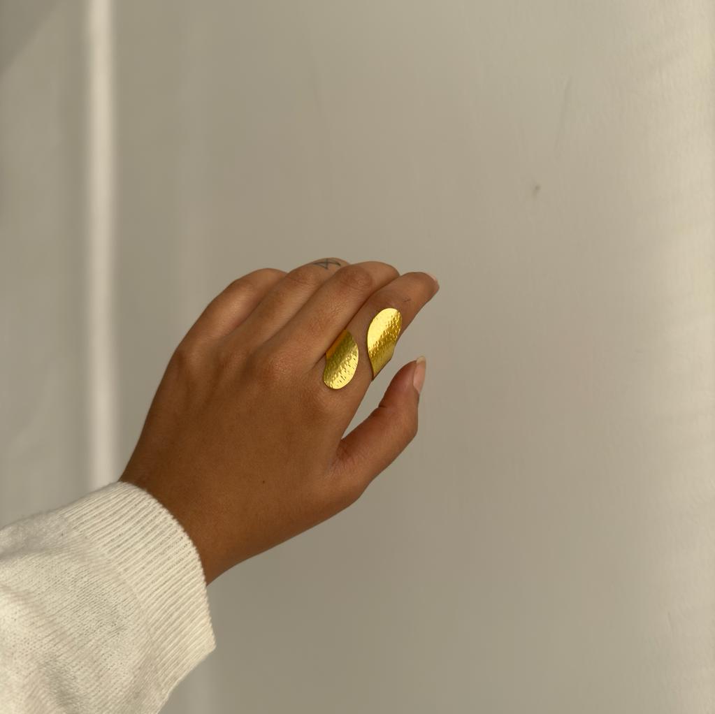 Diverge Adjustable Ring Golden