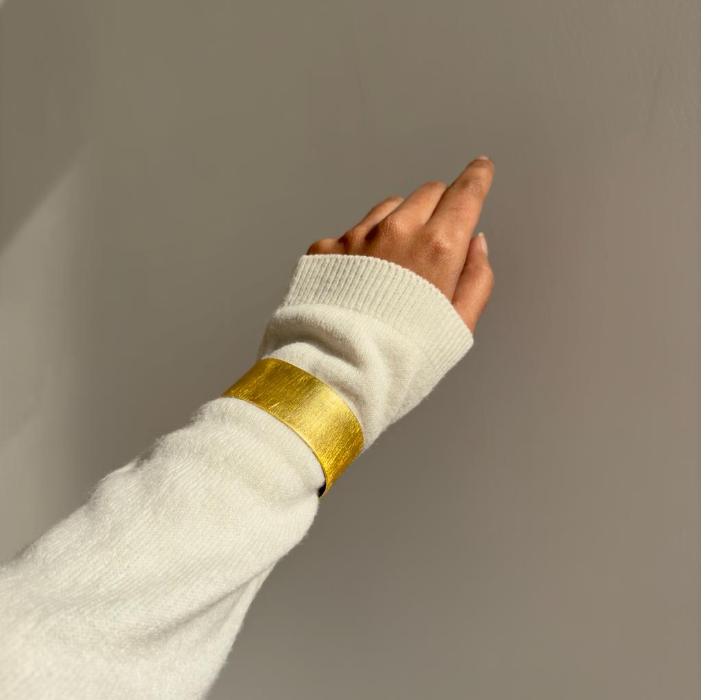Ditalini Adjustable Cuff Golden