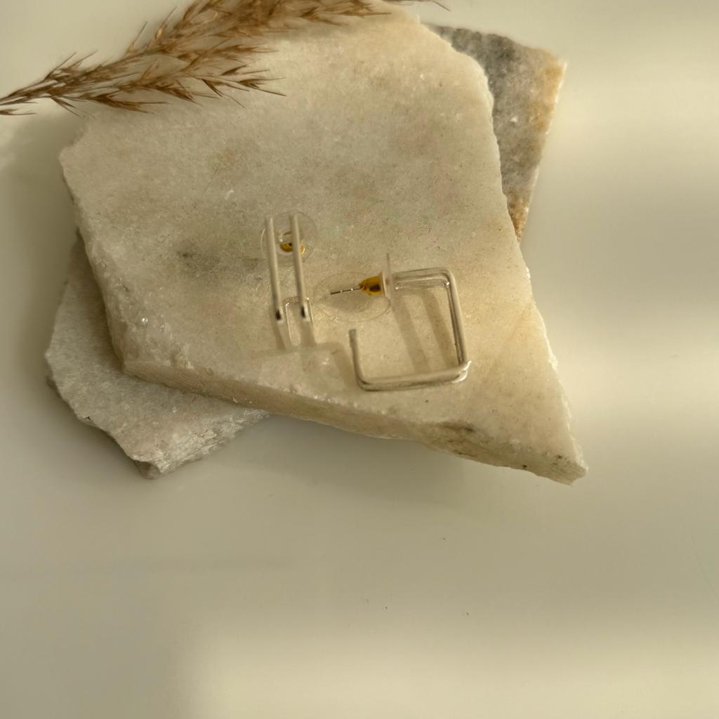 Square Twists Silver