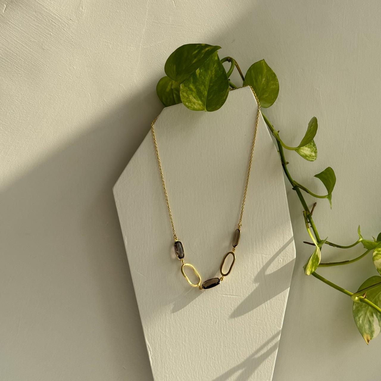 Smoky Quartz Neckpiece