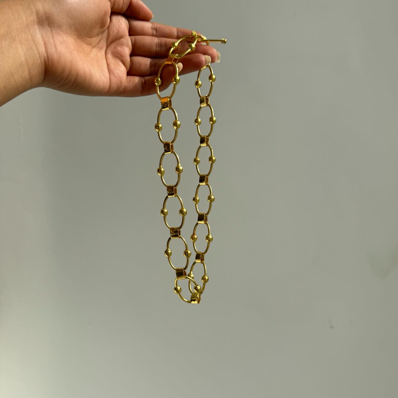 Delicia Loop Neckpiece 18kt