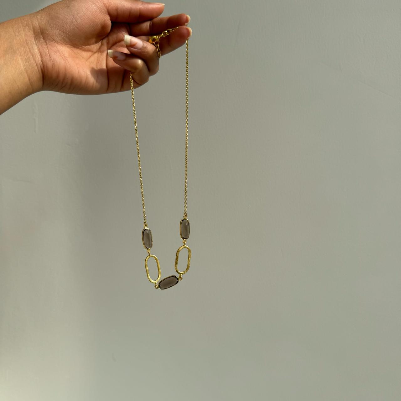 Smoky Quartz Neckpiece