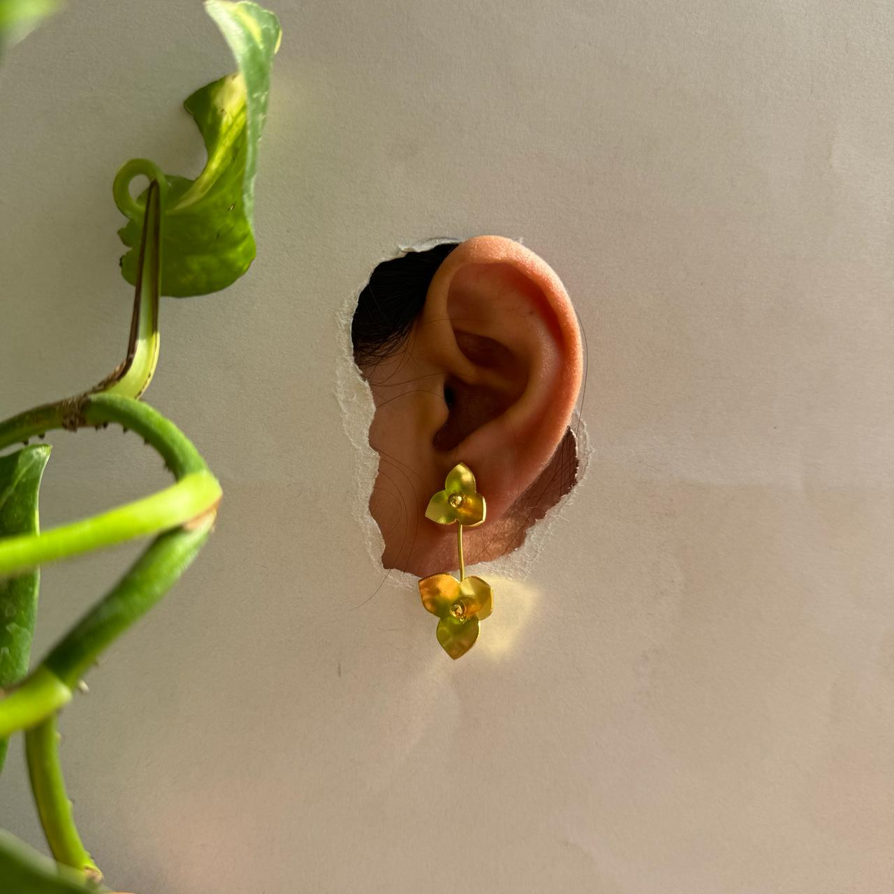 Two Flower Earrings