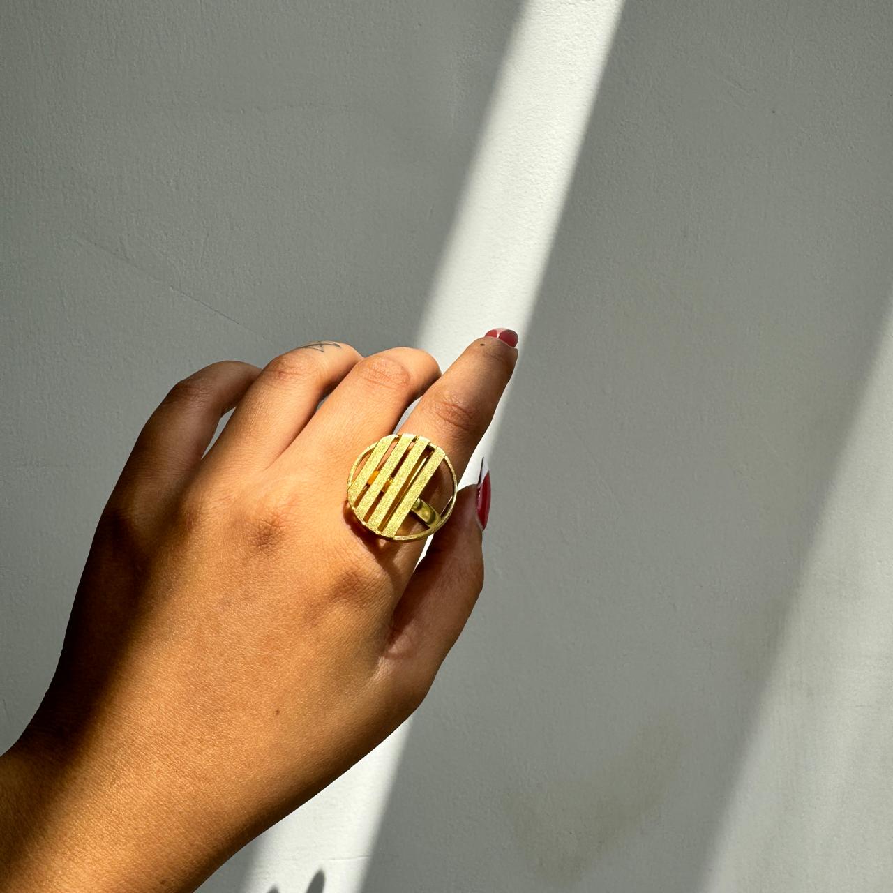 Matt Adjustable Ring