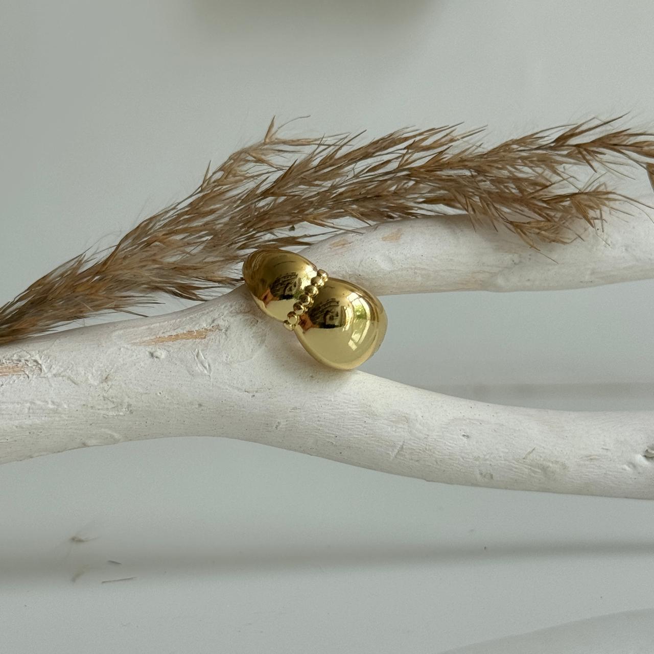 Melon Adjustable Ring Gold