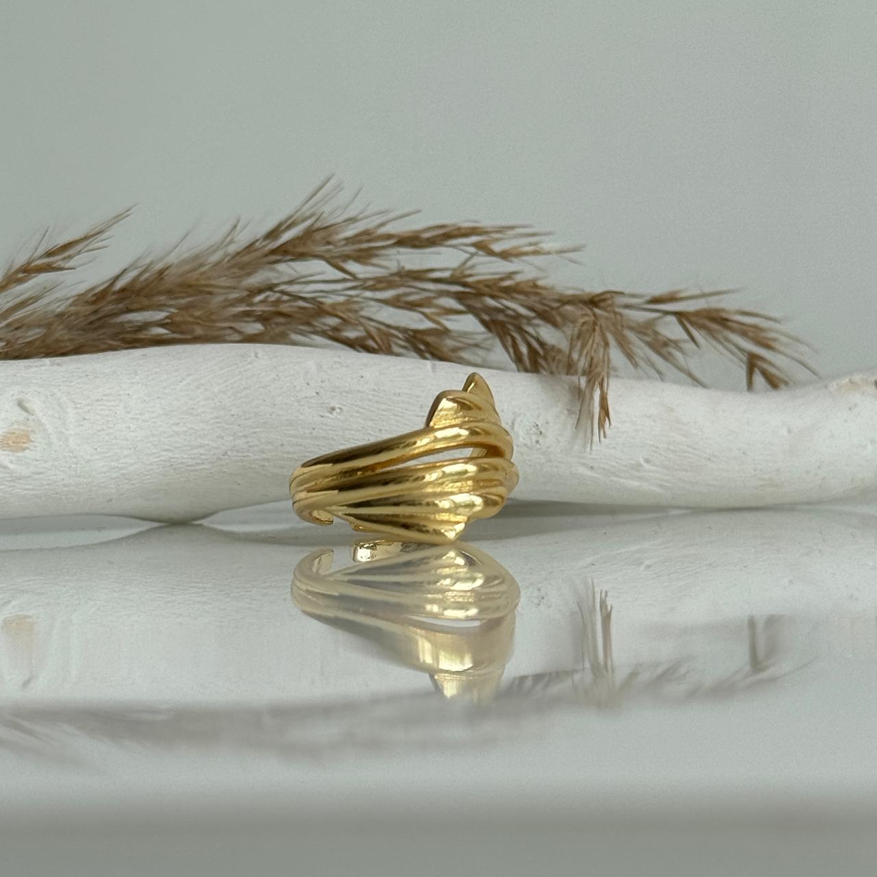 Serenity Adjustable Ring Gold