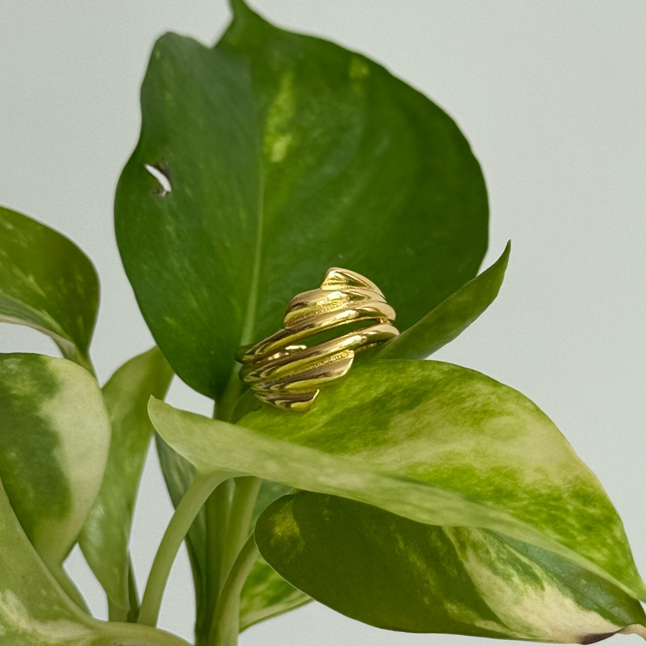Serenity Adjustable Ring Gold