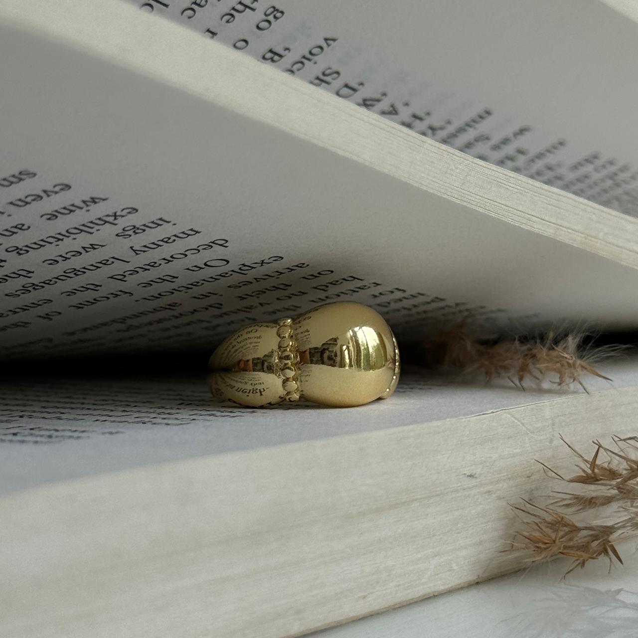 Melon Adjustable Ring Gold