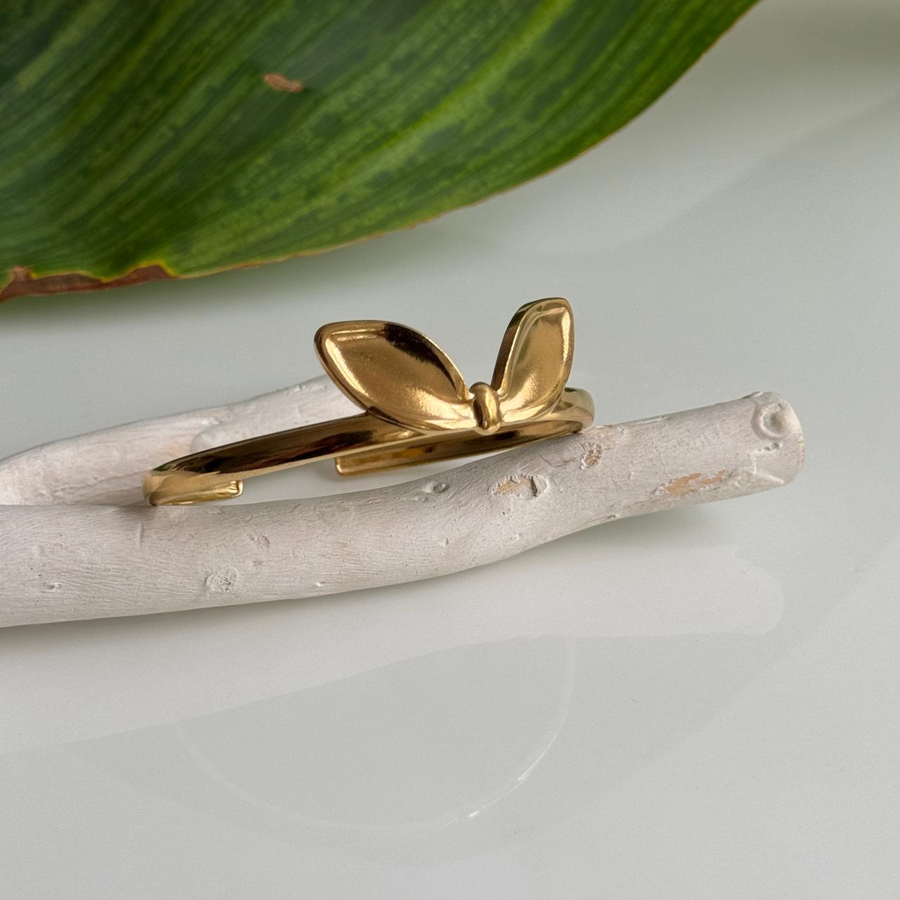 Bunny Bangle with Ring