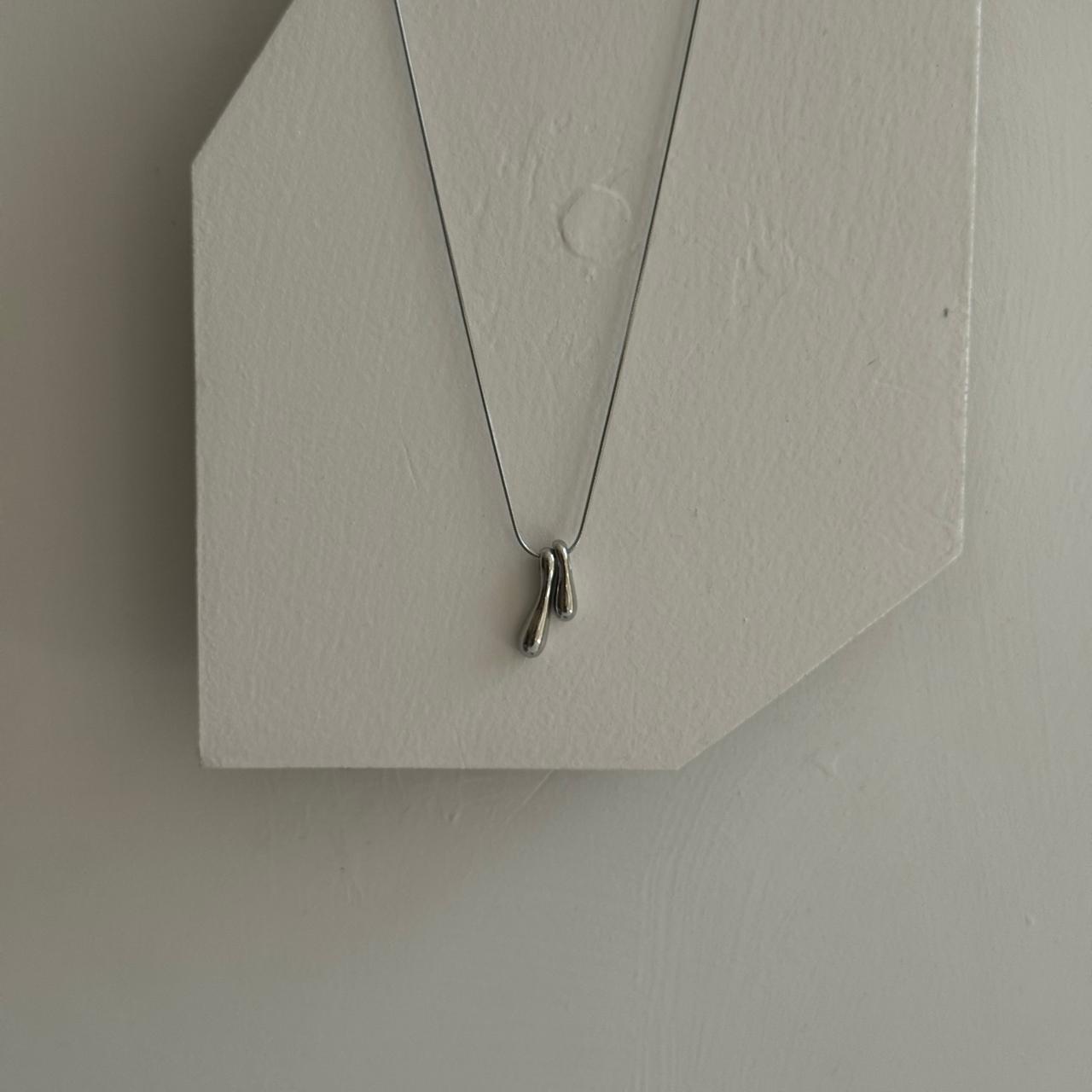 Cinderella Shoe Pendant Silver