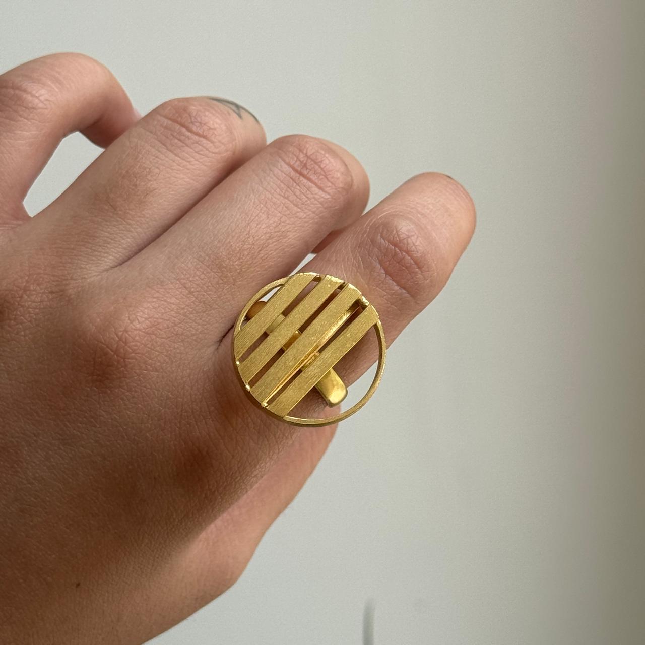 Matt Adjustable Ring