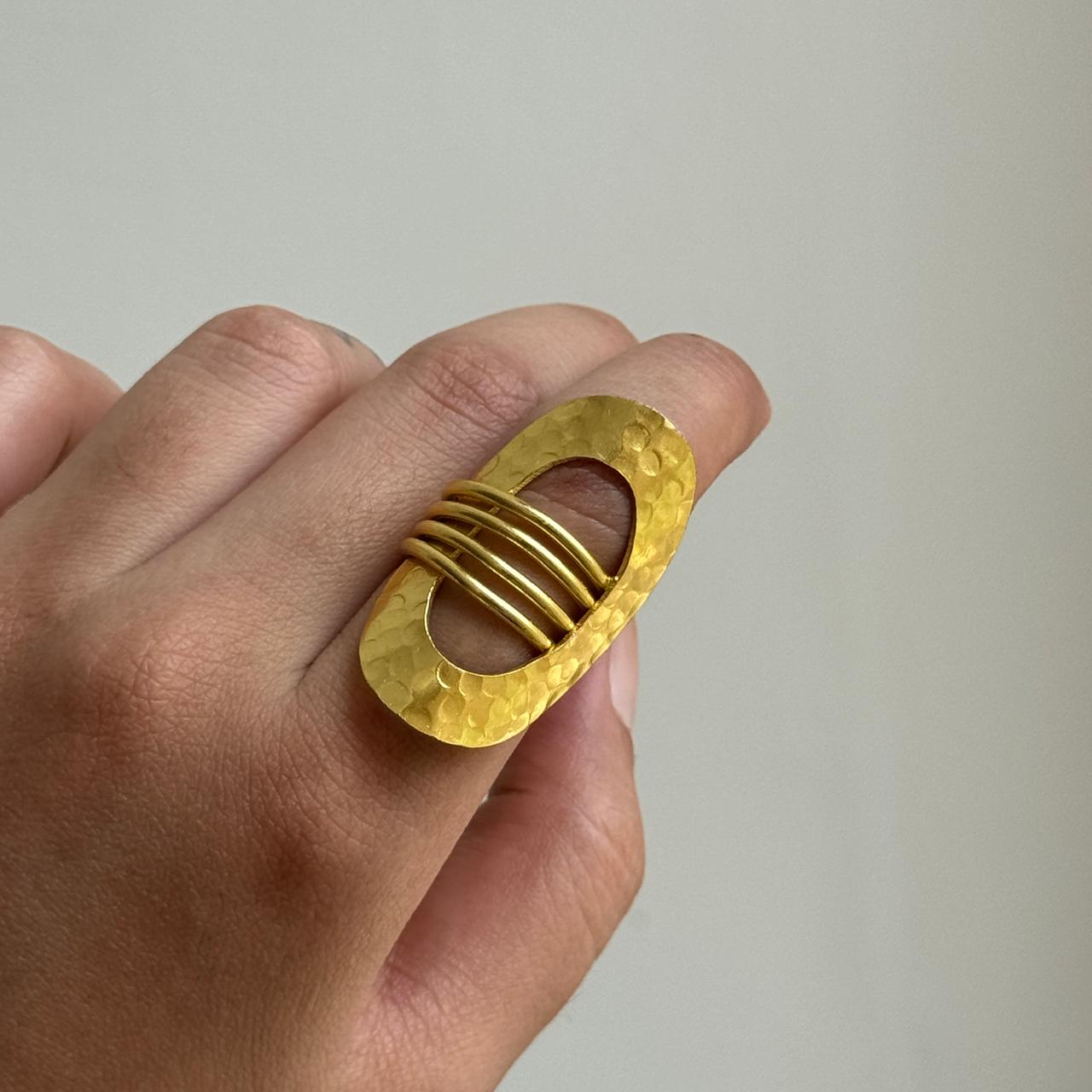 Peony Adjustable Ring