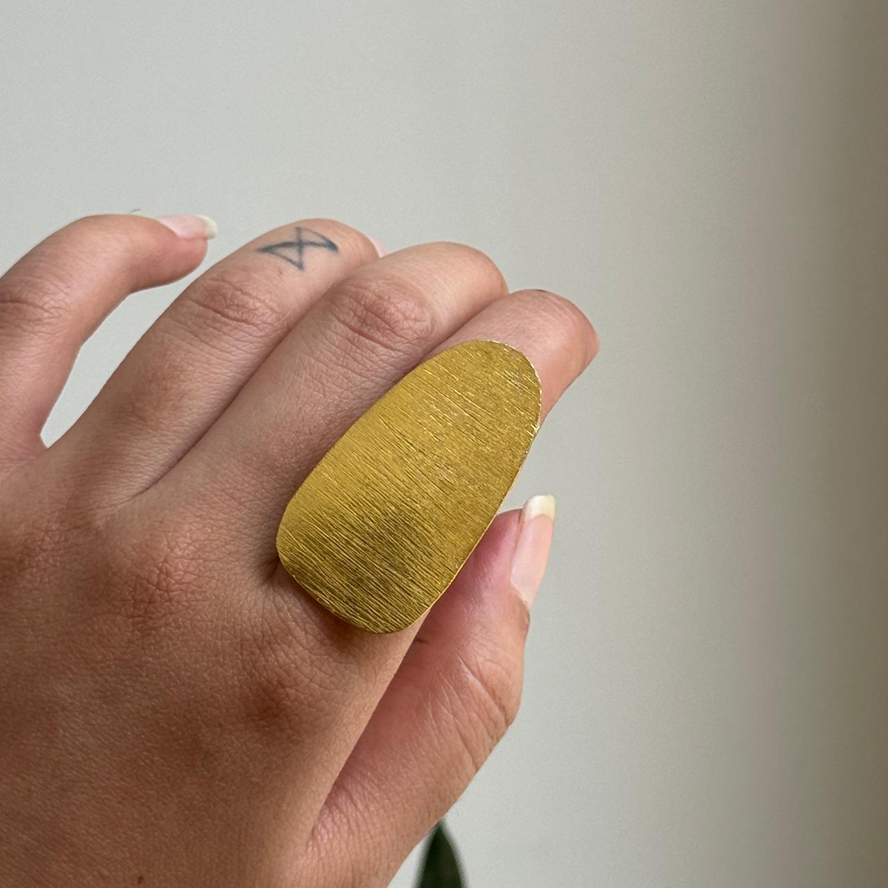 Pik Adjustable Ring Golden