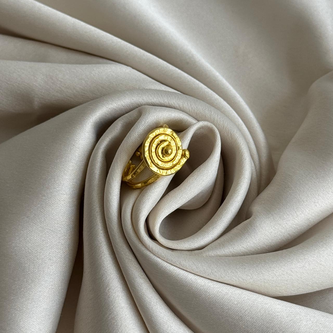 Spiral Mini Adjustable Ring