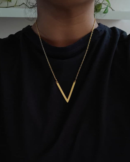 V Statement Neckpiece