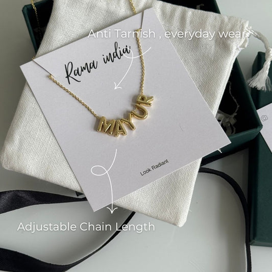 Small Initials Pendant