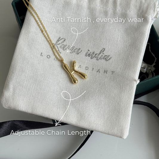 Stylish Big Initial Pendant (Made on order )
