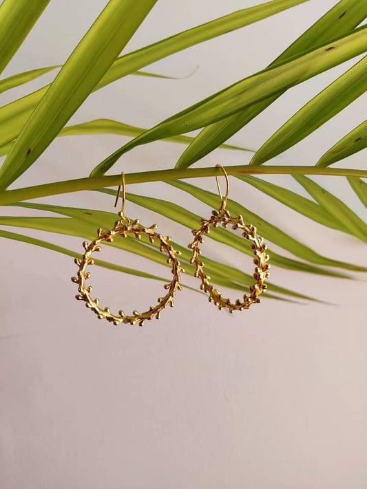 Wreath Hook Earrings