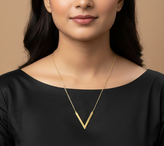 V Statement Neckpiece