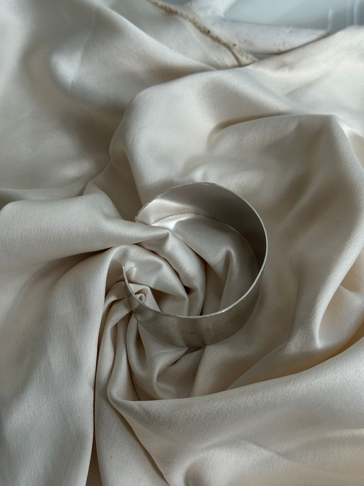 Ditalini Adjustable Cuff Silver
