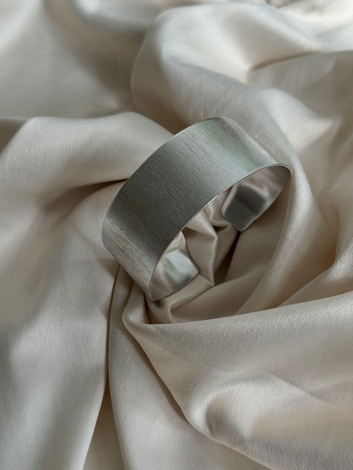 Ditalini Adjustable Cuff Silver