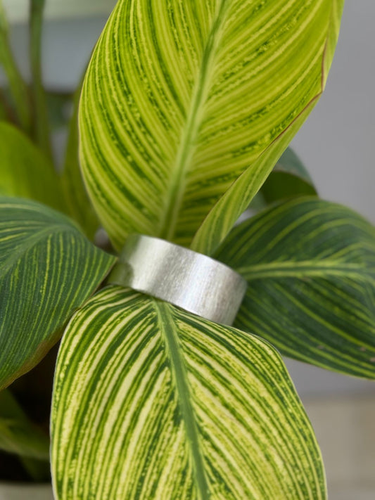 Ditalini Adjustable Cuff Silver