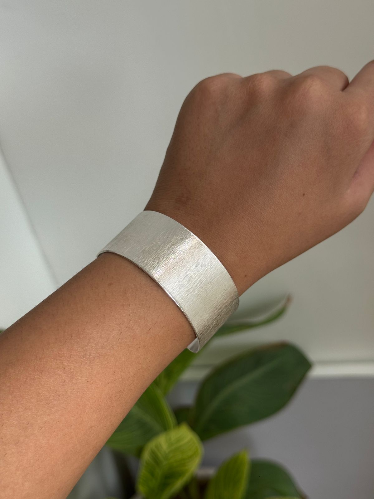 Ditalini Adjustable Cuff Silver