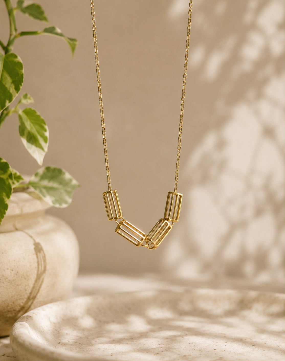 Barrel Statement Neckpiece