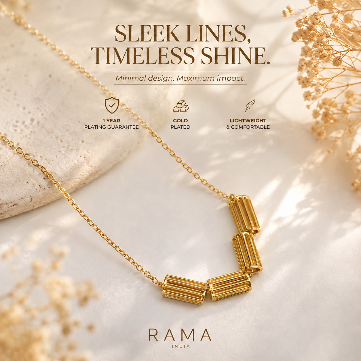 Barrel Statement Neckpiece