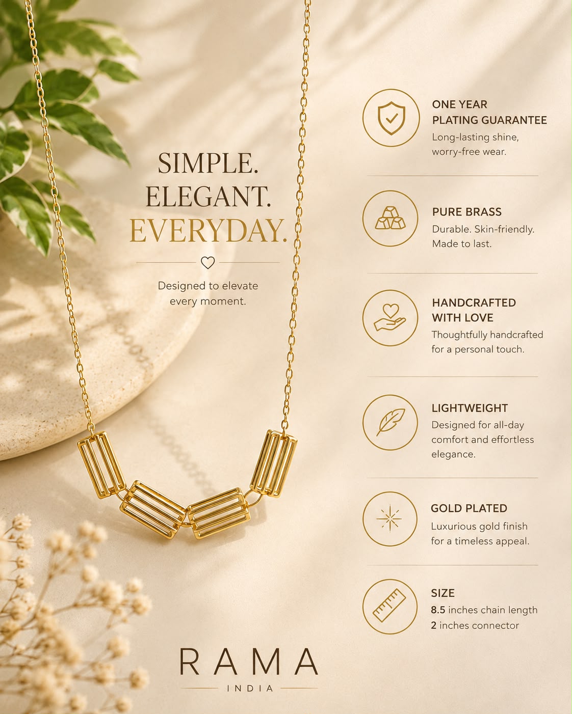 Barrel Statement Neckpiece