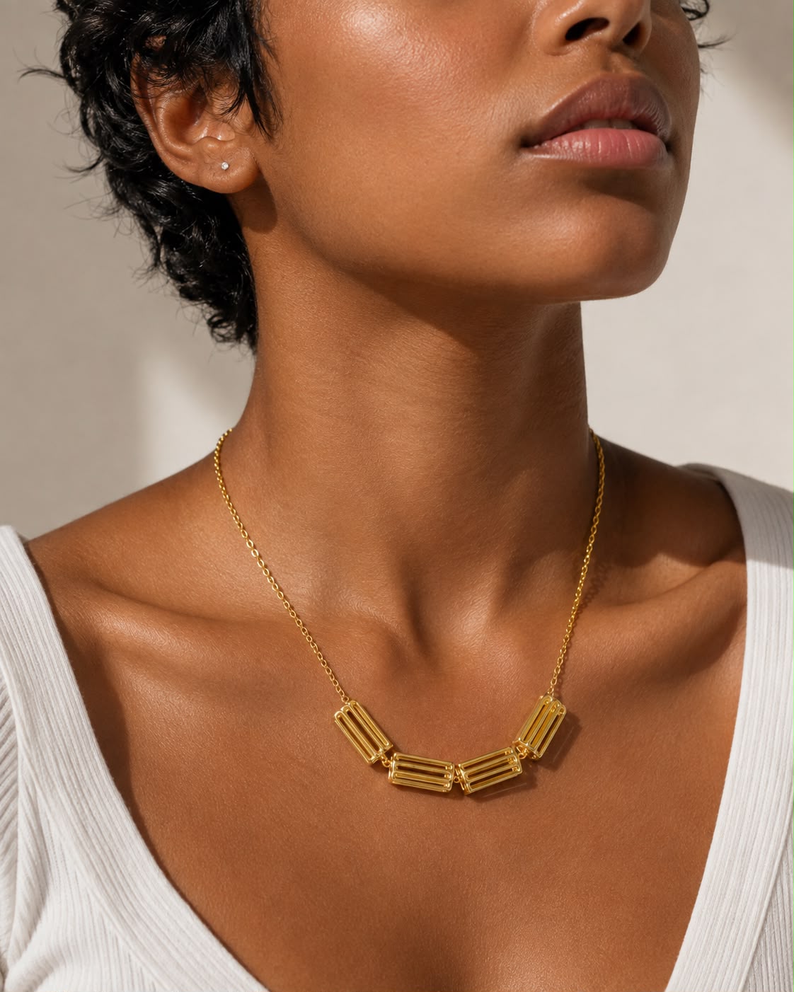 Barrel Statement Neckpiece